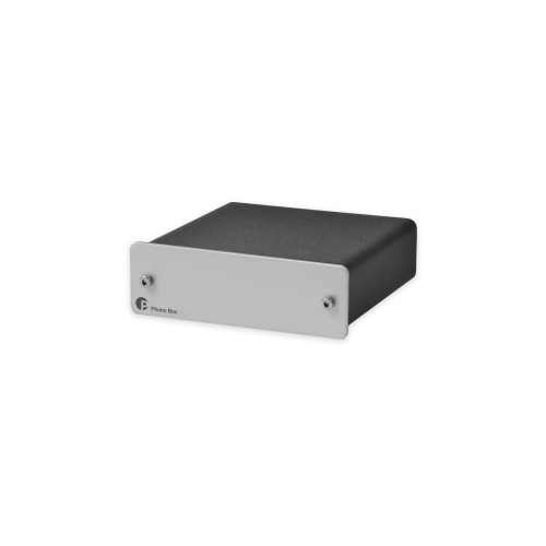 Pro-Ject Phono Box phono priekšpastiprinātājs — Sudraba Pro-Ject Phono Box phono priekšpastiprinātājs — Sudraba
