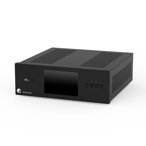 Pro-Ject DAC Box RS2 DAC pārveidotājs — Melna Pro-Ject DAC Box RS2 DAC pārveidotājs — Melna