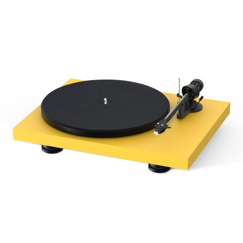 Pro-Ject Debut Carbon EVO plašu atskaņotājs — Matēta dzeltena Pro-Ject Debut Carbon EVO plašu atskaņotājs — Matēta dzeltena