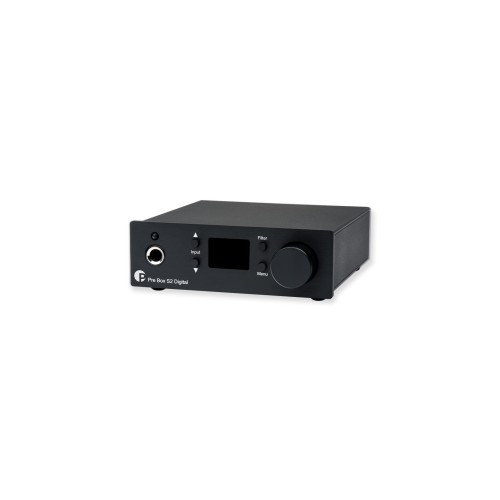 Pro-Ject Pre Box S2 Digital priekšpastiprinātājs — Melna Pro-Ject Pre Box S2 Digital priekšpastiprinātājs — Melna