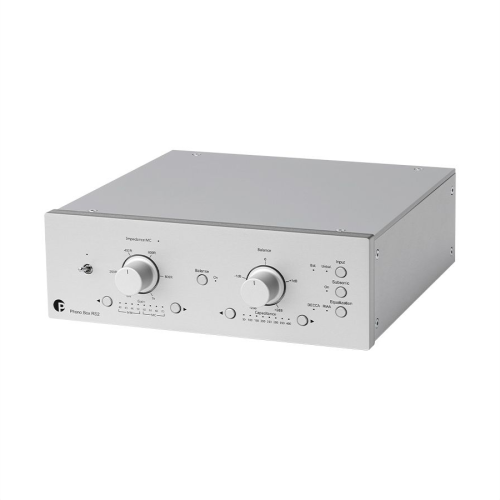 Pro-Ject Phono Box RS2 phono priekšpastiprinātājs — Sudraba Pro-Ject Phono Box RS2 phono priekšpastiprinātājs — Sudraba