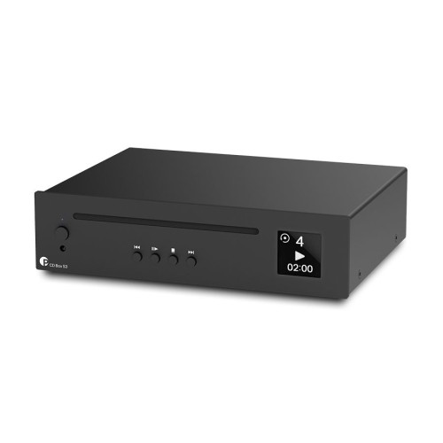 Pro-Ject CD Box S3 kompakts CD atskaņotājs — Melna Pro-Ject CD Box S3 kompakts CD atskaņotājs — Melna