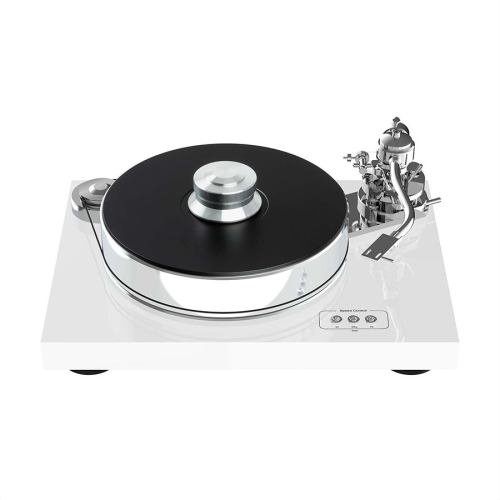 Pro-Ject Signature 10 plašu atskaņotājs — Spīdīga balta Pro-Ject Signature 10 plašu atskaņotājs — Spīdīga balta