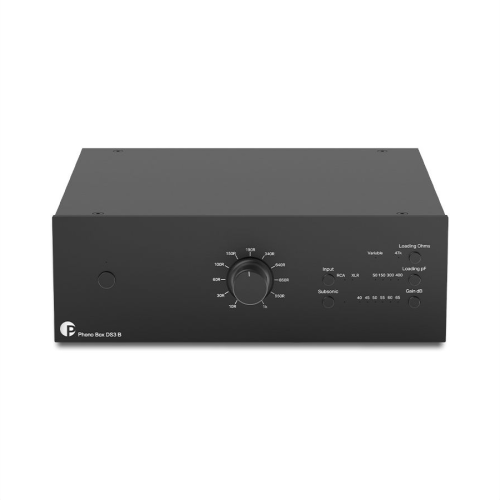Pro-Ject Phono Box DS3 B phono priekšpastiprinātājs — Melna Pro-Ject Phono Box DS3 B phono priekšpastiprinātājs — Melna