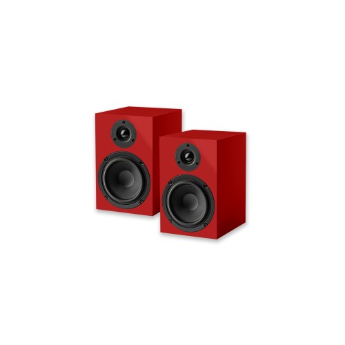 Pro-Ject Speaker Box 5 E plaukta skaļruņi (pāris) — Sarkana Pro-Ject Speaker Box 5 E plaukta skaļruņi (pāris) — Sarkana
