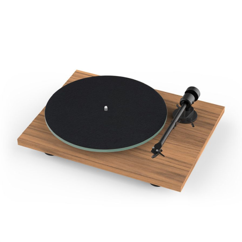 Pro-Ject T1 BT Bluetooth plašu atskaņotājs — Riekstkoks Pro-Ject T1 BT Bluetooth plašu atskaņotājs — Riekstkoks
