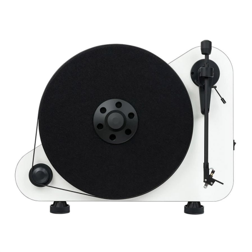 Pro-Ject VT-E R vertikāls plašu atskaņotājs — Balta Pro-Ject VT-E R vertikāls plašu atskaņotājs — Balta