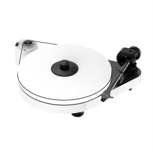 Pro-Ject RPM 5 Carbon plašu atskaņotājs — Spīdīga balta Pro-Ject RPM 5 Carbon plašu atskaņotājs — Spīdīga balta