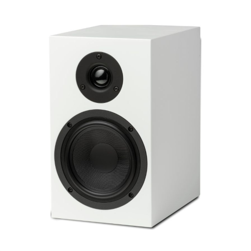 Pro-Ject Speaker Box 5 S2 plaukta skaļruņi (pāris) — Balta Pro-Ject Speaker Box 5 S2 plaukta skaļruņi (pāris) — Balta