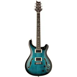 PRS SE Hollowbody-II Piezo, Peacock Blue Burst elektriskā ģitāra