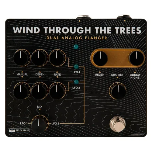 PRS Wind Through Trees Flanger flanger efektu pedālis PRS Wind Through Trees Flanger flanger efektu pedālis