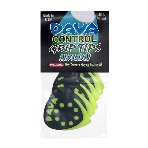 Dava Grip Tips Nylon 6924 — 6 neilona mediatoru komplekts Dava Grip Tips Nylon 6924 — 6 neilona mediatoru komplekts