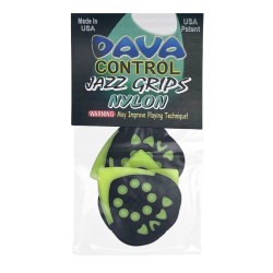 Dava Jazz Grip Nylon 9124 — 6 neilona mediatoru komplekts