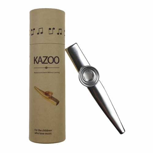 Kera Audio K-1S — alumīnija kazoo, sudrabots Kera Audio K-1S — alumīnija kazoo, sudrabots
