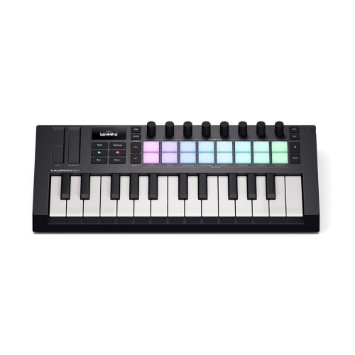 Novation Launchkey Mini 25 MK4 MIDI klaviatūra Novation Launchkey Mini 25 MK4 MIDI klaviatūra