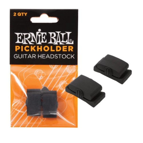 Ernie Ball P09641 — mediatoru turētāji ģitāras galvai (2 gab.) Ernie Ball P09641 — mediatoru turētāji ģitāras galvai (2 gab.)