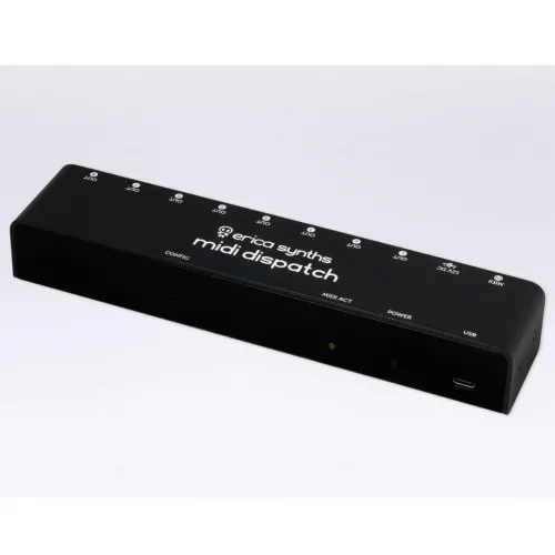 Erica Synths MIDI Dispatch — MIDI sadalītājs un USB interfeiss