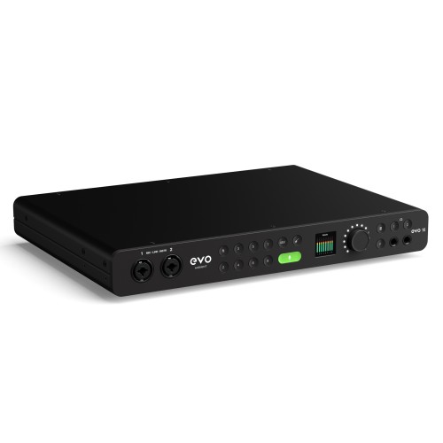 Audient EVO 16 USB skaņas karte ar 8 mikrofona ieejām Audient EVO 16 USB skaņas karte ar 8 mikrofona ieejām