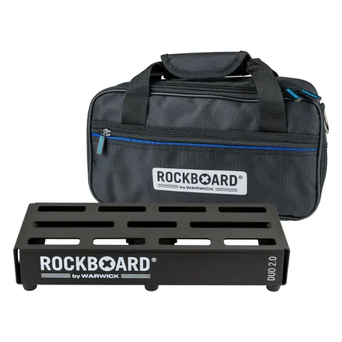 RockBoard DUO 2.0 — pedāļu dēlis ar somu RockBoard DUO 2.0 — pedāļu dēlis ar somu