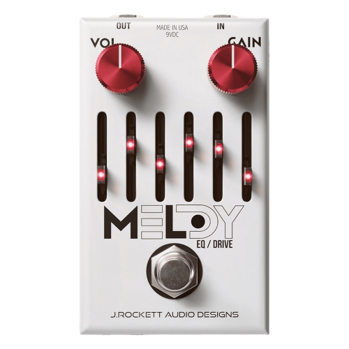 J. Rockett The Melody — overdrive pedālis ar 6 joslu ekvalaizeru J. Rockett The Melody — overdrive pedālis ar 6 joslu ekvalaizeru