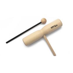 Rohema 2-Tone Block with handle — koka ritma instruments Rohema 2-Tone Block with handle — koka ritma instruments