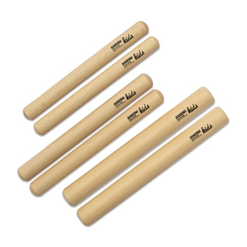 Rohema Beech Claves Set of 3 — ritma kociņu komplekts