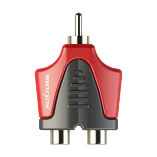Roxtone RPAN310 — audio pāreja RCA ↔ 2 × RCA female Roxtone RPAN310 — audio pāreja RCA ↔ 2 × RCA female