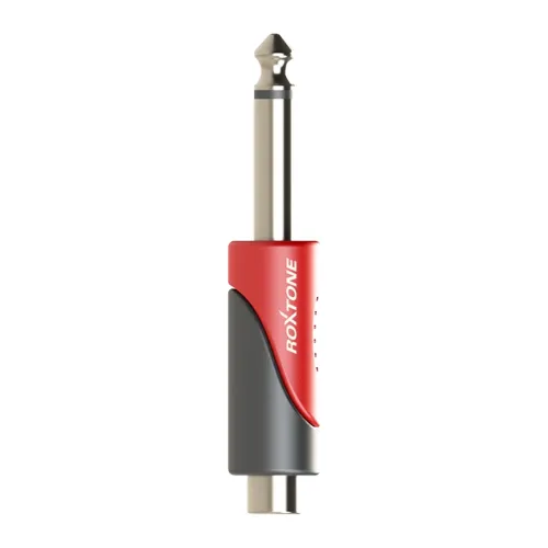 Roxtone RPAN260 — audio pāreja Jack 6,3 mm mono ↔ RCA female Roxtone RPAN260 — audio pāreja Jack 6,3 mm mono ↔ RCA female