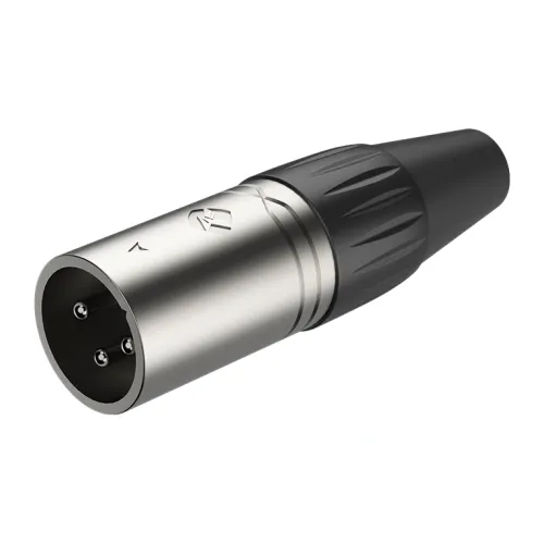 Roxtone RX3MP-NT — XLR male konektors Roxtone RX3MP-NT — XLR male konektors