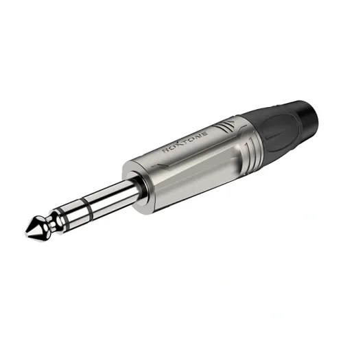 Roxtone RJ3P-NN — Jack 6,3 mm stereo konektors Roxtone RJ3P-NN — Jack 6,3 mm stereo konektors