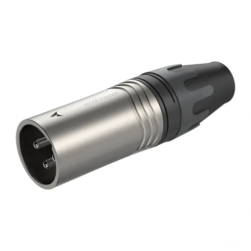 Roxtone XM3NT — XLR male konektors Roxtone XM3NT — XLR male konektors