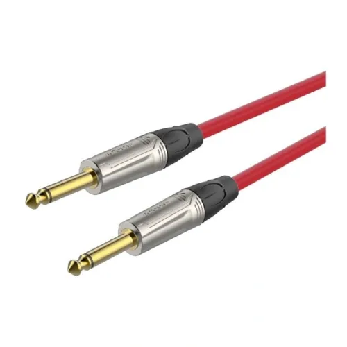 Roxtone TGJJ100L5 TRD — instrumenta vads Jack 6,3 mm mono ↔ Jack 6,3 mm mono, 5 m Roxtone TGJJ100L5 TRD — instrumenta vads Jack 6,3 mm mono ↔ Jack 6,3 mm mono, 5 m