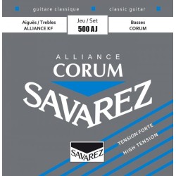 Savarez 500AJ Alliance Corum augsta sprieguma klasiskās ģitāras stīgas Savarez 500AJ Alliance Corum augsta sprieguma klasiskās ģitāras stīgas