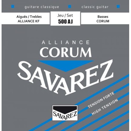 Savarez 500AJ Alliance Corum augsta sprieguma klasiskās ģitāras stīgas Savarez 500AJ Alliance Corum augsta sprieguma klasiskās ģitāras stīgas