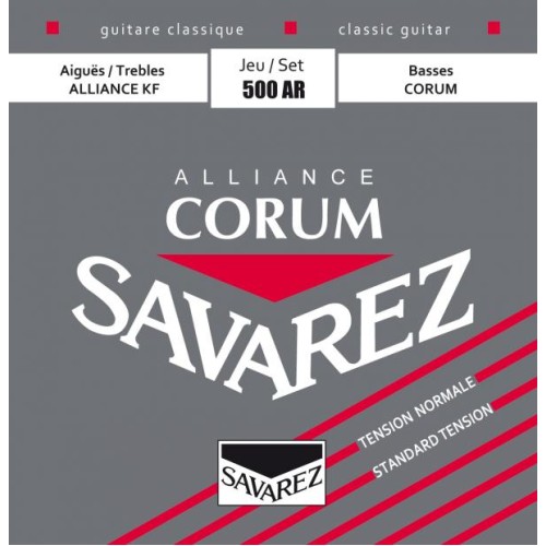 Savarez 500AR Alliance Corum vidēja sprieguma klasiskās ģitāras stīgas Savarez 500AR Alliance Corum vidēja sprieguma klasiskās ģitāras stīgas