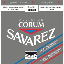 Savarez 500ARJ Alliance Corum jaukta sprieguma klasiskās ģitāras stīgas Savarez 500ARJ Alliance Corum jaukta sprieguma klasiskās ģitāras stīgas
