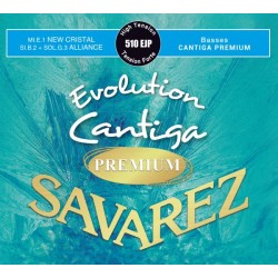 Savarez 510EJP Evolution Cantiga Premium augsta sprieguma klasiskās ģitāras stīgas Savarez 510EJP Evolution Cantiga Premium augsta sprieguma klasiskās ģitāras stīgas