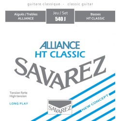 Savarez 540J Alliance HT Classic augsta sprieguma klasiskās ģitāras stīgas
