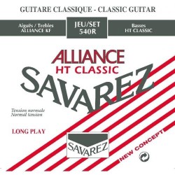 Savarez 540R Alliance HT Classic vidēja sprieguma klasiskās ģitāras stīgas