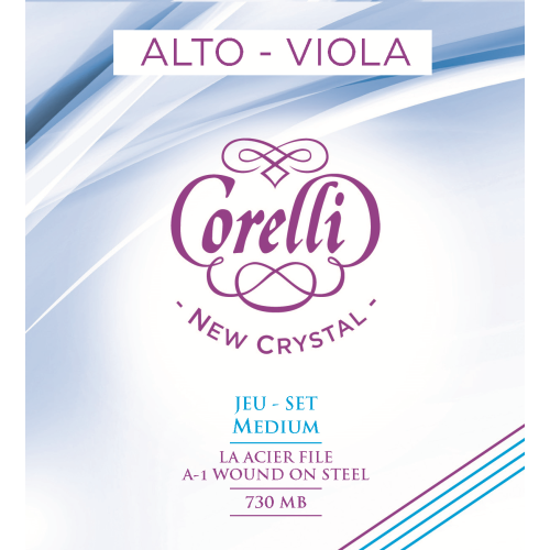 Corelli New Crystal 730MB — vidēja sprieguma alta stīgu komplekts