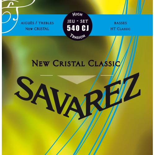 Savarez New Cristal Classic 540CJ — augsta sprieguma klasiskās ģitāras stīgu komplekts