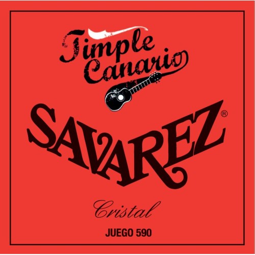 Savarez Cristal 590 — timpla stīgu komplekts Savarez Cristal 590 — timpla stīgu komplekts