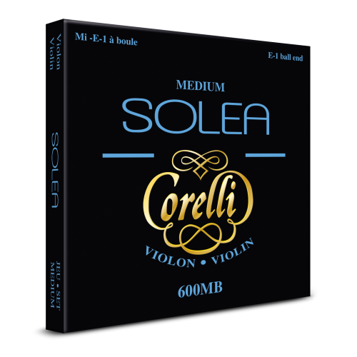 Corelli Solea 600MB — vidēja sprieguma vijoles stīgu komplekts (lodīte) Corelli Solea 600MB — vidēja sprieguma vijoles stīgu komplekts (lodīte)