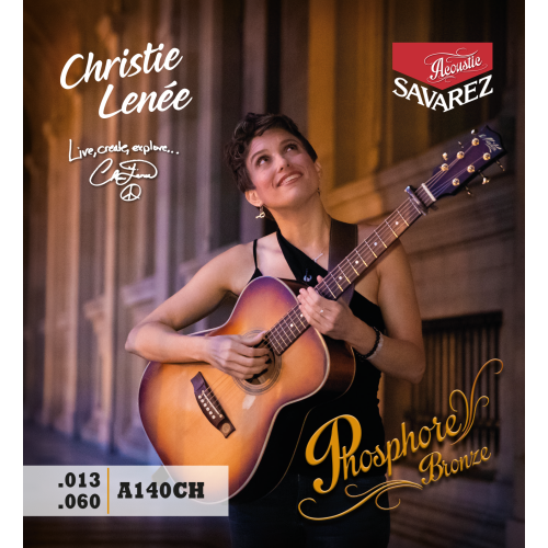 Savarez Acoustic Phosphor Bronze Christie Lenée A140CH — akustiskās ģitāras stīgu komplekts 13–60