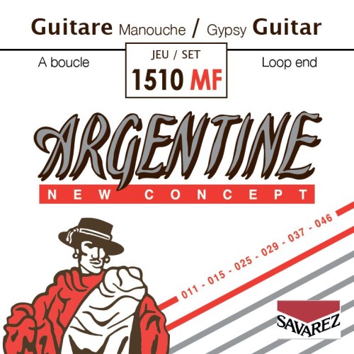 Savarez Argentine 1510MF — akustiskās ģitāras stīgu komplekts (cilpa)