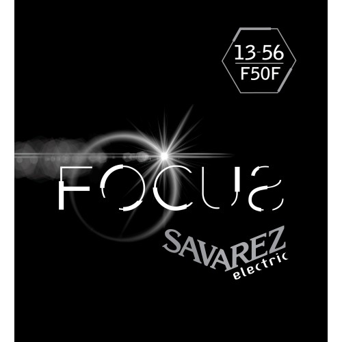Savarez Focus F50F — elektriskās ģitāras stīgu komplekts 13–56