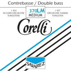 Corelli Tungsten Orchestra 370LM — kontrabasa stīgu komplekts Corelli Tungsten Orchestra 370LM — kontrabasa stīgu komplekts