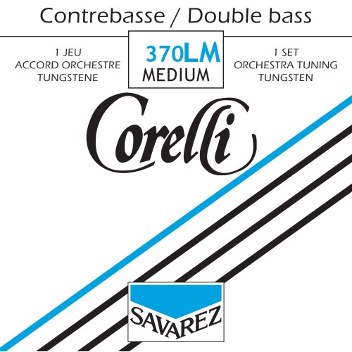 Corelli Tungsten Orchestra 370LM — kontrabasa stīgu komplekts Corelli Tungsten Orchestra 370LM — kontrabasa stīgu komplekts