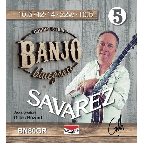 Savarez Bluegrass Banjo BN80GR — bandžo stīgu komplekts
