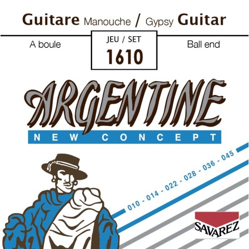 Savarez Argentine 1610 — akustiskās ģitāras stīgu komplekts (lodīte)